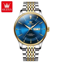 Đồng Hồ Nam OLEVS-9908B Dây Thép Chính Hãng