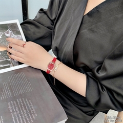 Combo Đồng Hồ Nữ JA-1341C Julius Hàn Quốc + Nữ Trang ESME ES149AS