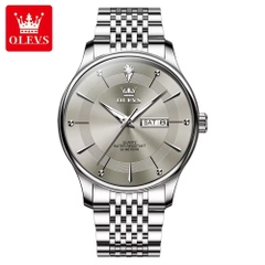 Đồng Hồ Nam OLEVS-9908B Dây Thép Chính Hãng