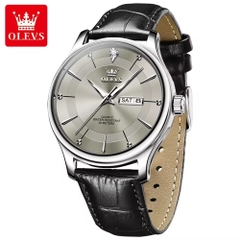 Đồng Hồ Nam OLEVS-9908 Dây Da Chính Hãng