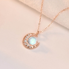 Dây Chuyền Cao Cấp ESME ES097 Phủ Rodium