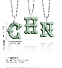 Dây chuyền ESME ES384AS-b-a  A-F