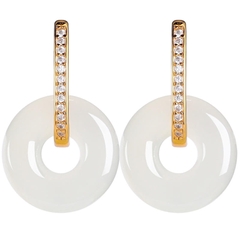 Bông tai ESME ES359AS-D913  Kiểu Dáng Độc Đáo