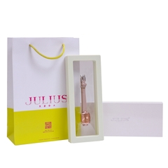 Đồng Hồ Nữ JA-1341 Julius Hàn Quốc Dây Da (4 màu)
