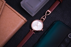 Đồng Hồ Nữ JA-1351 Julius Hàn Quốc Dây Da  (2 màu)
