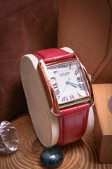 Đồng Hồ Nữ JA-1398A Julius Hàn Quốc Dây Da (Đỏ)