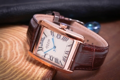 Đồng Hồ Nữ JA-1398C Julius Hàn Quốc Dây Da (Nâu)