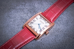 Đồng Hồ Nữ JA-1398A Julius Hàn Quốc Dây Da (Đỏ)