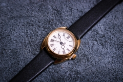 Đồng Hồ Nữ JA-1402A Julius Hàn Quốc Dây Da (Đen)