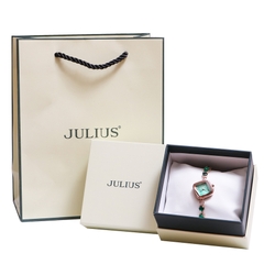 Đồng Hồ Nữ JA-1425B Julius Hàn Quốc (Xanh)