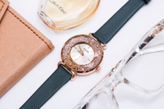 Đồng Hồ Nữ JA-1203 Julius Hàn Quốc Dây Da