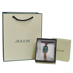 Đồng Hồ Nữ JA-1350 Julius Hàn Quốc Dây Thép (3 Màu)