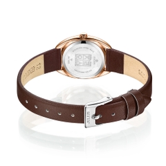 Đồng Hồ Nữ JA-1402D Julius Hàn Quốc Dây Da (Nâu)
