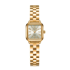Đồng Hồ Nữ JA-1415B Julius Hàn Quốc Dây Thép (Vàng)