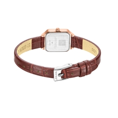 Đồng Hồ Nữ JA-1493C Julius Hàn Quốc Dây Da (Nâu)