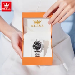 Đồng Hồ Nữ OLEVS-3669B Dây Thép Chính Hãng