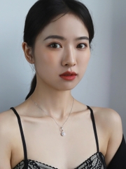 Dây Chuyền ESME ESHK003 Kim Cương Đá Moissanite Bạc 925 Xi Kim 5 lớp