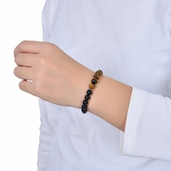 Vòng Tay Trang Sức Đá tự nhiên Charms Wealth Beaded Bracelet