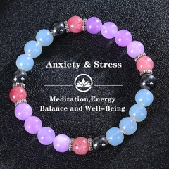 Vòng Tay Trang Sức Đá tự nhiên Charms Wealth Beaded Bracelet