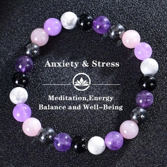 Vòng Tay Trang Sức Đá tự nhiên Charms Wealth Beaded Bracelet