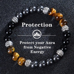 Vòng Tay Trang Sức Đá tự nhiên Charms Wealth Beaded Bracelet