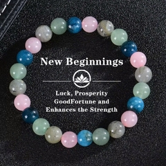 Vòng Tay Trang Sức Đá tự nhiên Charms Wealth Beaded Bracelet