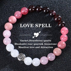 Vòng Tay Trang Sức Đá tự nhiên Charms Wealth Beaded Bracelet