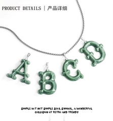 Dây chuyền ESME ES384AS-b-a  A-F