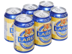 Bia Larue 330ml lon vàng