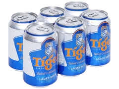 Bia Tiger xanh lon 330ml