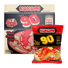 Mì tôm chua cay Kokomi đại gói 90g