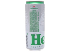 Bia Heinneken Silver lon 330 ml