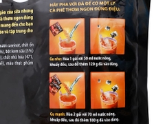 Cà phê sữa đá hòa tan Café Phố bịch 720g (30 gói x 24g)