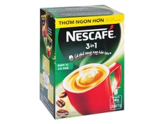 Cà phê rang xay hòa tan Nescafé 3in1 đậm vị cà phê hộp 340g
