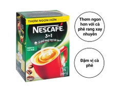 Cà phê rang xay hòa tan Nescafé 3in1 đậm vị cà phê hộp 340g