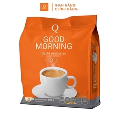 Cafe Sữa Hòa Tan 3 In 1 GOOD MORNING Uống Liền Trần Quang