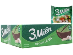 Mì 3 Miền chay lá đa gói 65g