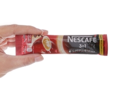 Cà phê rang xay hòa tan Nescafé 3in1 đậm đà hài hòa bịch đỏ 782g (46 gói x 17g)