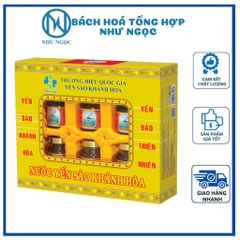 Hộp quà 6 Lọ/ Lốc 6 Lon - Nước Yến Sào Khánh Hòa Sanest