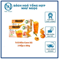 TRÀ BLENDY - Trà Đào Cam Sả/ Trà Sữa