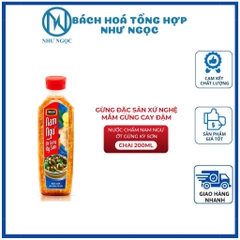 Nước Mắm Nam Ngư Ớt Gừng/ Tỏi Ớt/ Mắm Me - Bách Hóa Tổng Hợp Như Ngọc