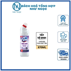 Nước Tẩy Bồn Cầu & Nhà Tắm Vim Diệt Khuẩn Chai 870ml - Bách Hóa Tổng Hợp Như Ngọc