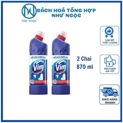 Nước Tẩy Bồn Cầu & Nhà Tắm Vim Diệt Khuẩn Chai 870ml - Bách Hóa Tổng Hợp Như Ngọc