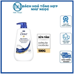 Sữa Tắm Dưỡng Thể Dove Dưỡng Ẩm Chuyển Sâu Chai Vòi 500g - Bách Hóa Tổng Hợp Như Ngọc