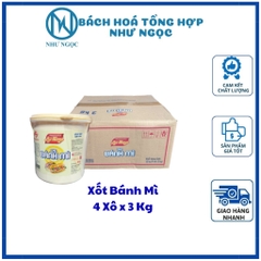 THÙNG XỐT 3KG - Xốt Aji Mayo Xô Lớn Tiết Kiệm - Bách Hóa Tồng Hợp Như Ngọc