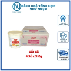 THÙNG XỐT 3KG - Xốt Aji Mayo Xô Lớn Tiết Kiệm - Bách Hóa Tồng Hợp Như Ngọc