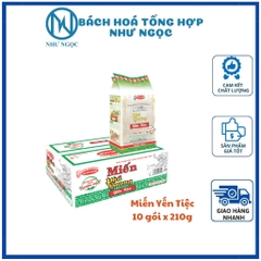 Thùng 10 Túi Miến Phú Hương Yến Tiệc 210g - Bách Hóa Tổng Hợp Như Ngọc