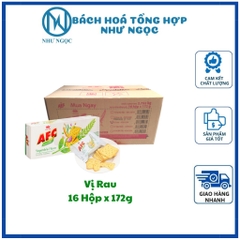 THÙNG 16 HỘP Bánh Quy AFC 172g Các Vị - Bách Hóa Tổng Hợp Như Ngọc