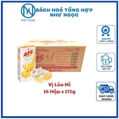 THÙNG 16 HỘP Bánh Quy AFC 172g Các Vị - Bách Hóa Tổng Hợp Như Ngọc