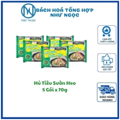 COMBO 5 GÓI - Hủ Tiếu Nhịp Sống Gói 70g - Bách Hóa Tổng Hợp Như Ngọc